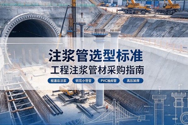 河间注浆管选型标准